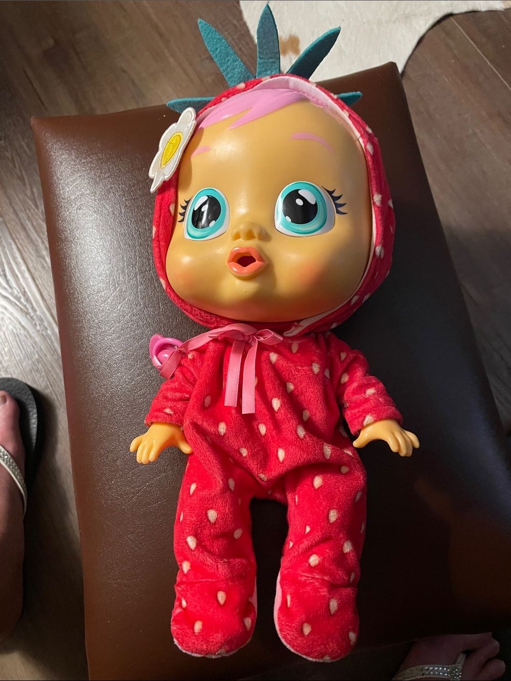 Cry Babies Tutti Frutti Ella Strawberry Doll